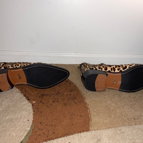 Coach Leopard‑Print Ankle Bootie – Women’s Size 9, Gently Worn - Picture 7 of 8